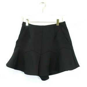 YA LOS ANGELES Women's Black Flared Skort SMALL Outdoor‎ Athletic Casual Skort